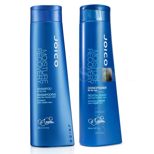 Joico Moisture Recovery | Zestaw nawilżający do włosów suchych: szampon 300ml + odżywka 300ml
