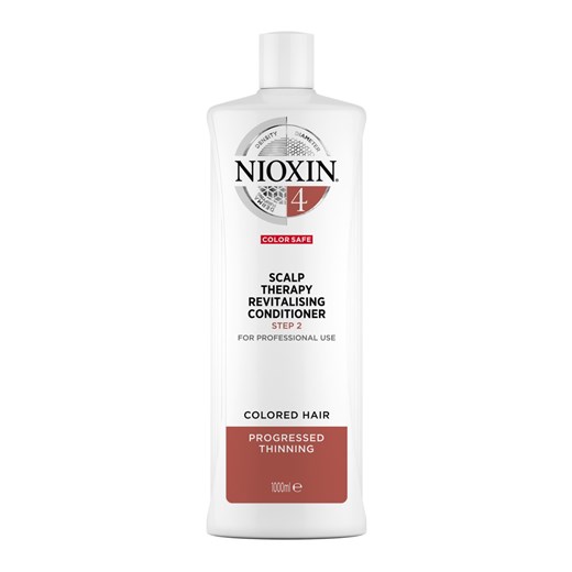Nioxin System 4 | Odżywka do włosów znacznie przerzedzonych i po zabiegach chemicznych 1000ml