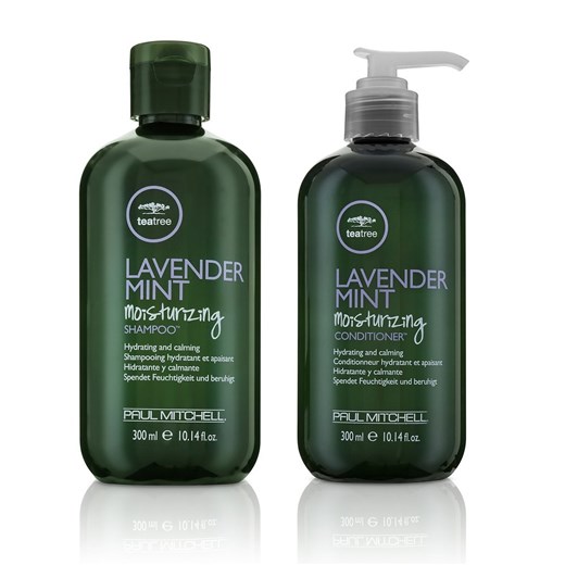 Paul Mitchell Tea Tree Lavender Mint | Zestaw nawilżający do włosów suchych: szampon 300ml + odżywka 300ml