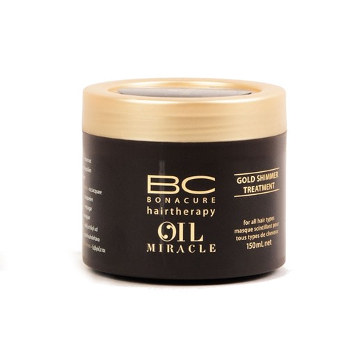 Schwarzkopf BC Oil Miracle Gold Shimmer | Maska regenerująca do każdego rodzaju włosów 150ml