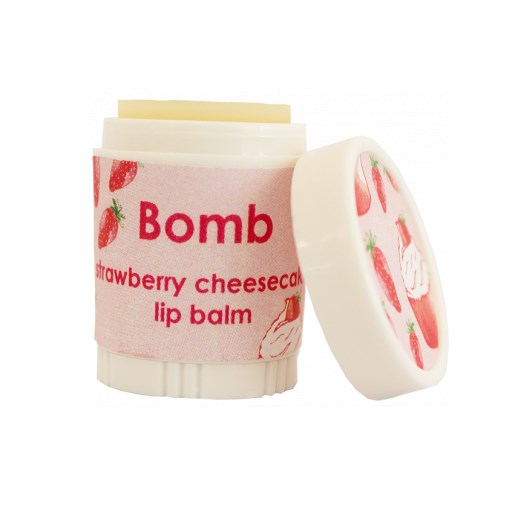 Bomb Cosmetics Strawberry Cheesecake | Balsam do ust 9ml