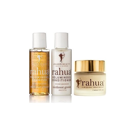 Rahua Classic and Voluminous and Leave-In | Zestaw podróżny do włosów: szampon 60ml + odżywka 60ml + kuracja 60ml