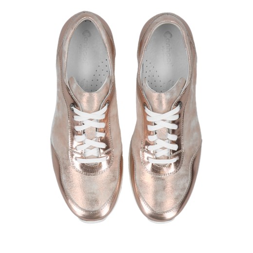 Buty sportowe damskie Conhpol Dynamic na płaskiej podeszwie różowe klasyczne 