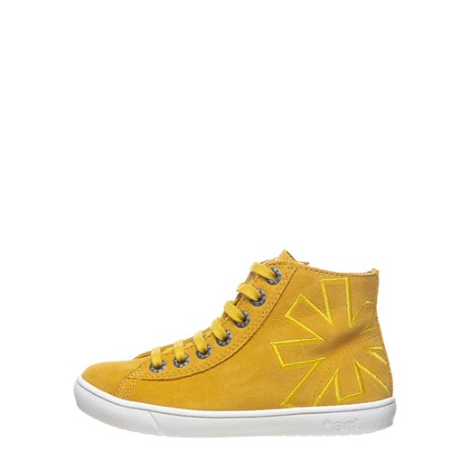 Skórzane sneakersy w kolorze żółtym  Art Kids 27 Limango Polska promocyjna cena 