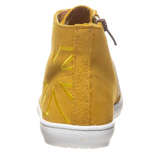 Skórzane sneakersy w kolorze żółtym  Art Kids 27 okazja Limango Polska 