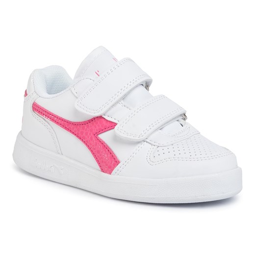 Sneakersy DIADORA - Playground Ps Girl 101.175782 C2322 White/Hot Pink