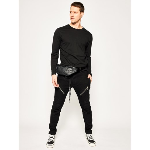 T-shirt męski Calvin Klein czarny z długim rękawem 
