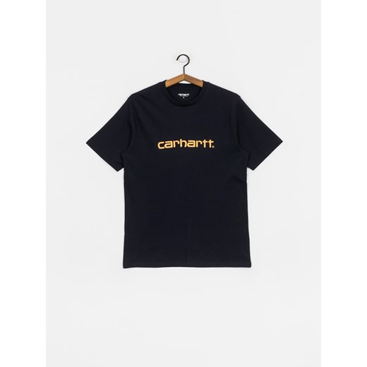 T-shirt męski czarny Carhartt Wip z krótkim rękawem 