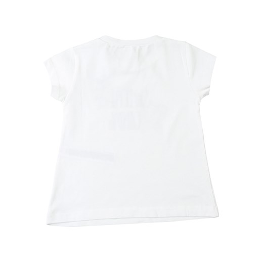 Liu Jo Koszulka Niemowlęca dla Dziewczynek, biały, Bawełna, 2019, 2Y 3Y 4Y 6Y  Liu Jo 3Y RAFFAELLO NETWORK