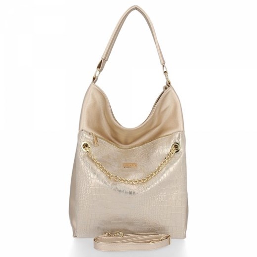 Shopper bag Conci na ramię w stylu glamour 