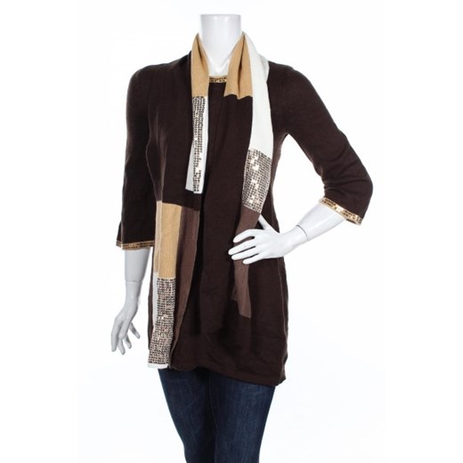 Sweter damski Style & Co brązowy 