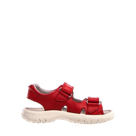Skórzane sandały w kolorze czerwonym Naturino  33 promocja Limango Polska 