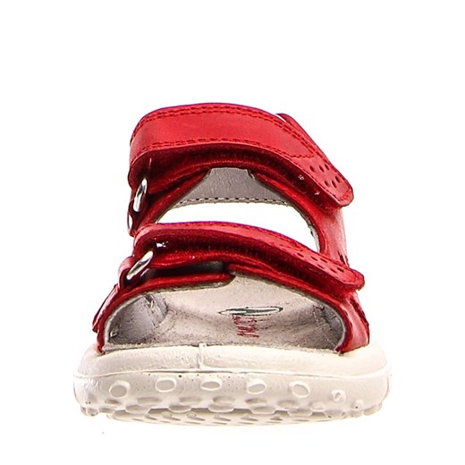 Skórzane sandały w kolorze czerwonym  Naturino 33 okazja Limango Polska 
