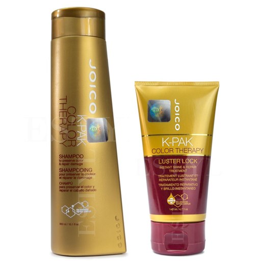 Joico K-Pak Color Therapy | Zestaw do włosów farbowanych: szampon 300ml + maska 140ml