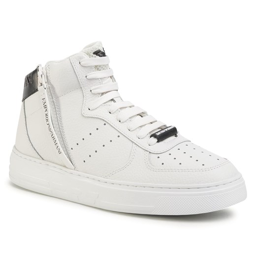 Sneakersy EMPORIO ARMANI - X4Z083 XM226 A791 White/Wht/Black/Wht