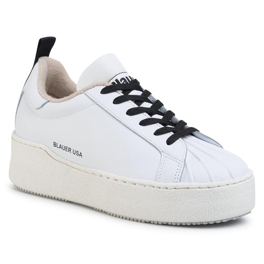 Sneakersy BLAUER - S0MADELINE07/LER  White