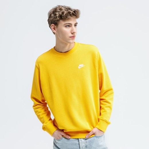 Żółta bluza męska Nike jesienna gładka 