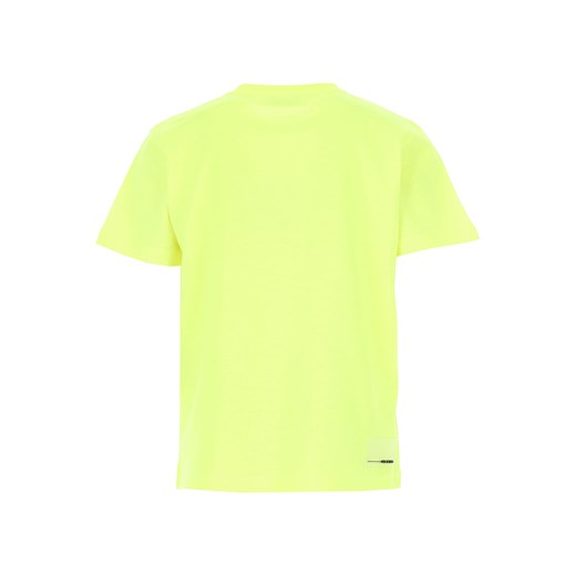Neil Barrett Koszulka Dziecięca dla Chłopców Na Wyprzedaży, fluorescencyjny żółty, Bawełna, 2019, 12Y 14Y