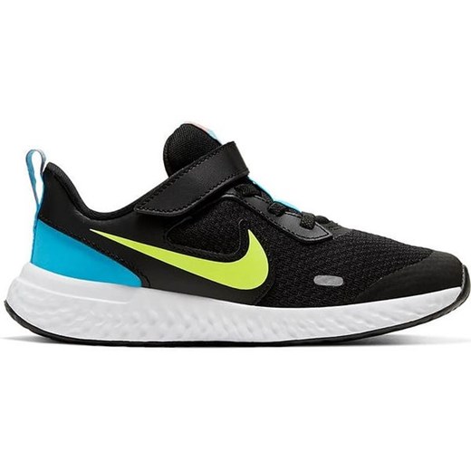 Buty sportowe dziecięce Nike czarne sznurowane 