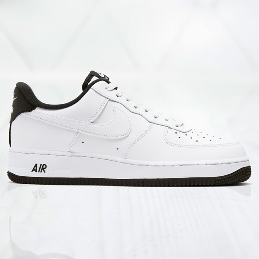 Buty sportowe męskie Nike air force białe sznurowane na wiosnę 