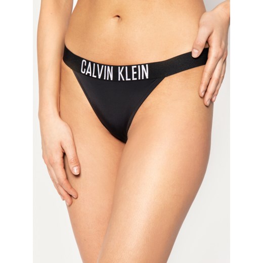 Strój kąpielowy Calvin Klein do uniwersalnej figury bez wzorów 