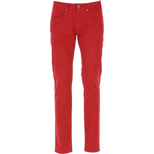 Czerwone spodnie męskie Jeckerson 