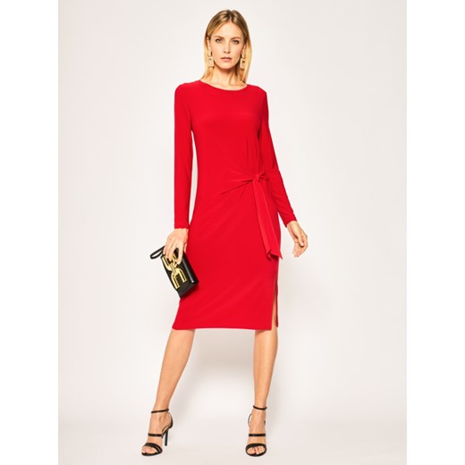 Sukienka DKNY na sylwestra czerwona 