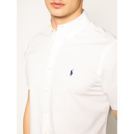 Koszula męska Polo Ralph Lauren z krótkimi rękawami gładka 