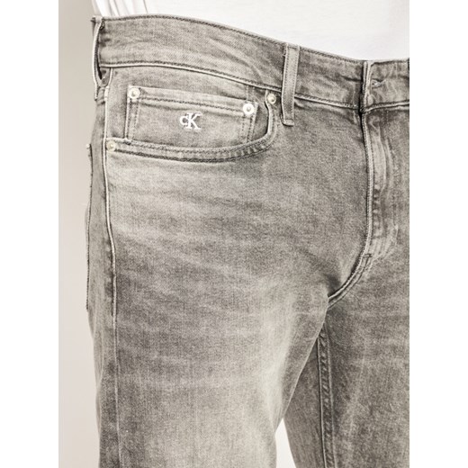 Calvin Klein jeansy męskie bez wzorów 