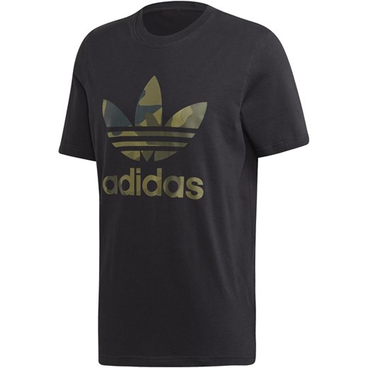 T-shirt męski Adidas czarny z krótkim rękawem 