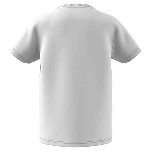 Biały t-shirt chłopięce Adidas z krótkim rękawem 