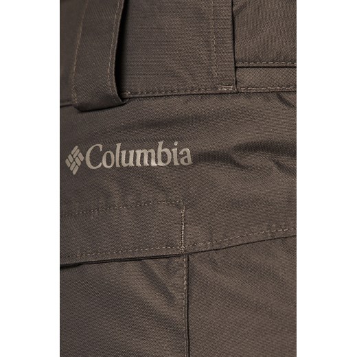 Spodnie męskie Columbia bez wzorów czarne 
