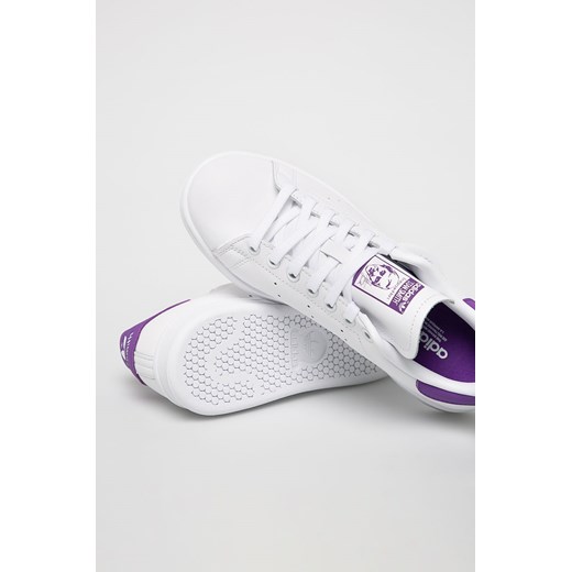 Buty sportowe damskie białe Adidas Originals sznurowane 