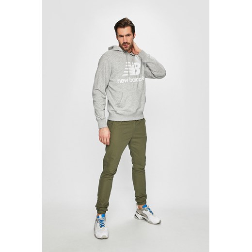 Bluza męska New Balance z elastanu sportowa
