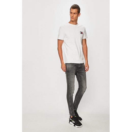 T-shirt męski Tommy Jeans bawełniany casual z krótkimi rękawami 