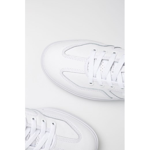 Trampki męskie Dc Shoes wiązane białe skórzane sportowe 