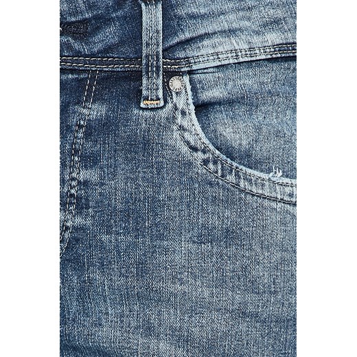 Spodenki męskie niebieskie Pepe Jeans bez wzorów na lato 