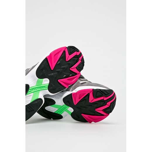 Buty sportowe damskie Adidas Originals na płaskiej podeszwie gładkie 