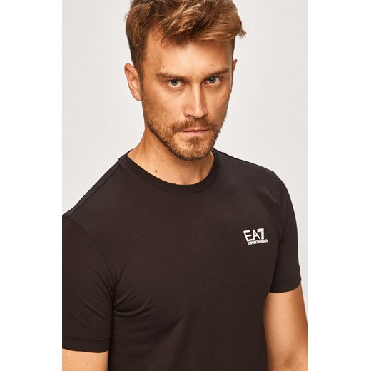 Emporio Armani t-shirt męski bez wzorów 