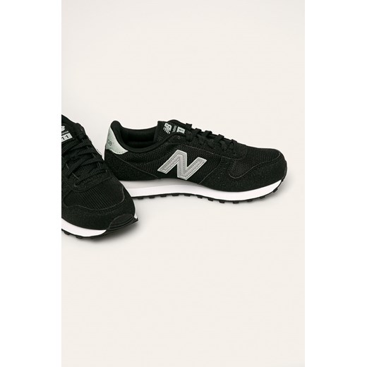 Buty sportowe damskie New Balance casualowe skórzane sznurowane płaskie 