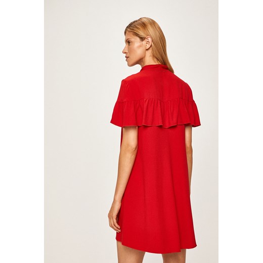 Sukienka Red Valentino tkaninowa bez wzorów na randkę luźna 