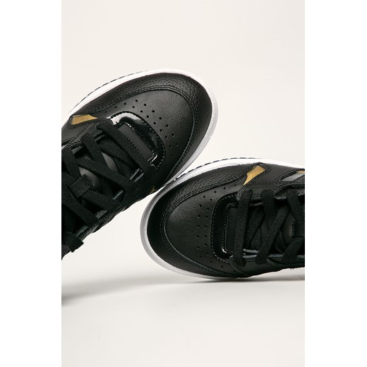 Buty sportowe damskie Adidas Originals na platformie bez wzorów sznurowane ze skóry ekologicznej 