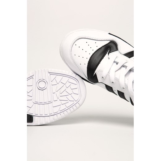 Buty sportowe męskie Adidas Originals ze skóry ekologicznej białe 