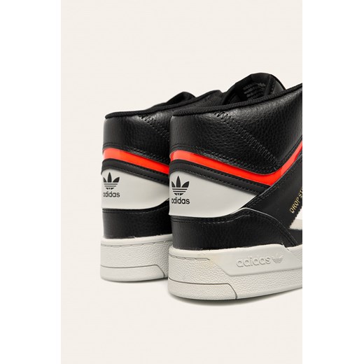 Trampki męskie Adidas Originals ze skóry sznurowane czarne sportowe 
