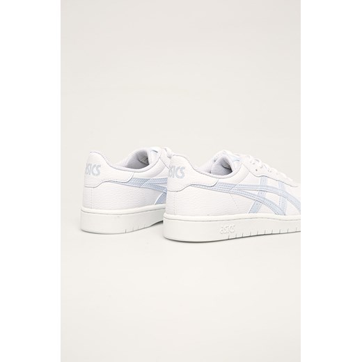 Buty sportowe damskie białe Asics tiger gładkie młodzieżowe na platformie 