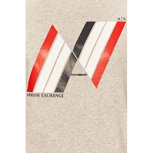 T-shirt męski Armani Exchange z dzianiny 