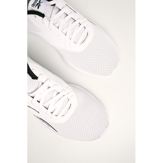 Buty sportowe męskie Reebok białe ze skóry ekologicznej 