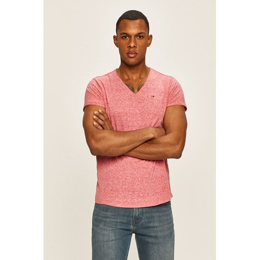 T-shirt męski różowy Tommy Jeans 