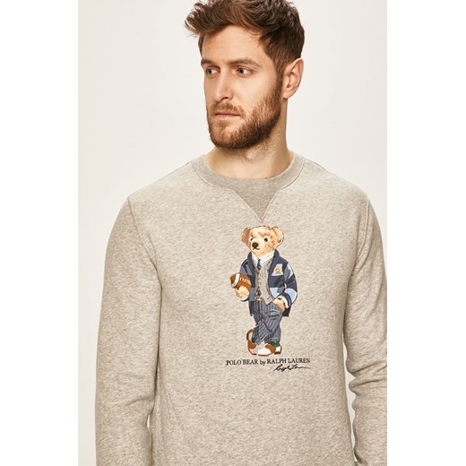 Bluza męska Polo Ralph Lauren z dzianiny w stylu młodzieżowym 