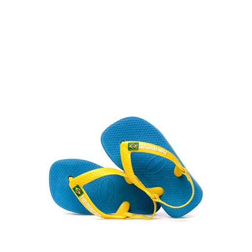 Sandały w kolorze niebiesko-żółtym Havaianas  24 Limango Polska okazyjna cena 